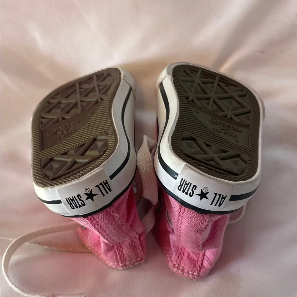 Converse Kids Pink High-Tops